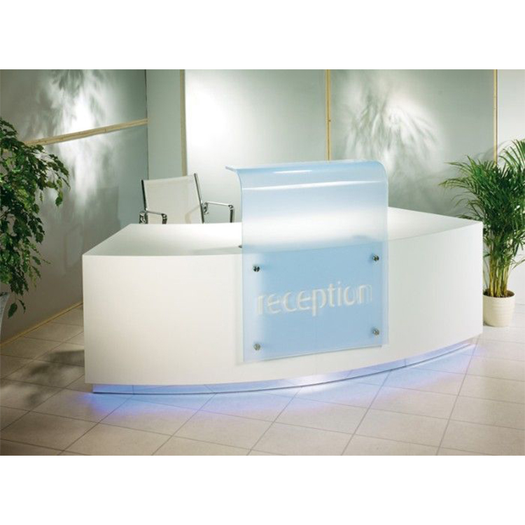 High quality hospital reception desk information counter solid surface countertop